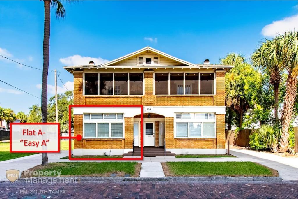 Apartamento Easy A - Flat In Heart Of N Hyde Park U Of Tampa Exterior foto